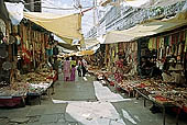 Kangra - the market before the Bajreshwari Devi Temple.